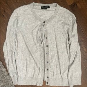 Banana republic grey cardigan